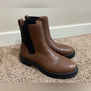 Madewell Brown Ankle Boots